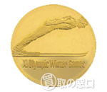 札幌オリンピック冬季大会記念金メダル