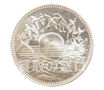 天皇陛下御在位60年記念 1万円銀貨幣